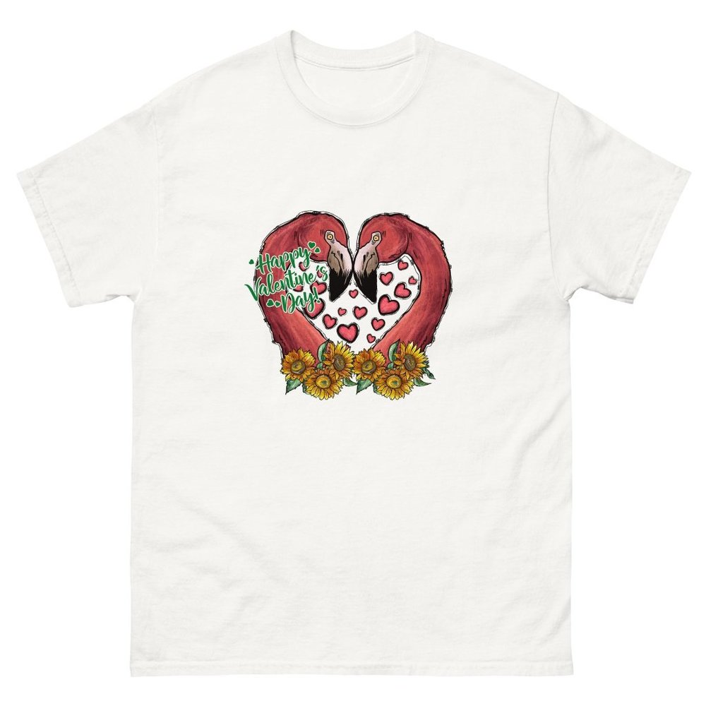 Flamingo Classic Valentine's Day T-shirt